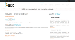 Desktop Screenshot of nioc.nl