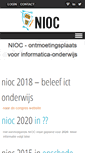 Mobile Screenshot of nioc.nl